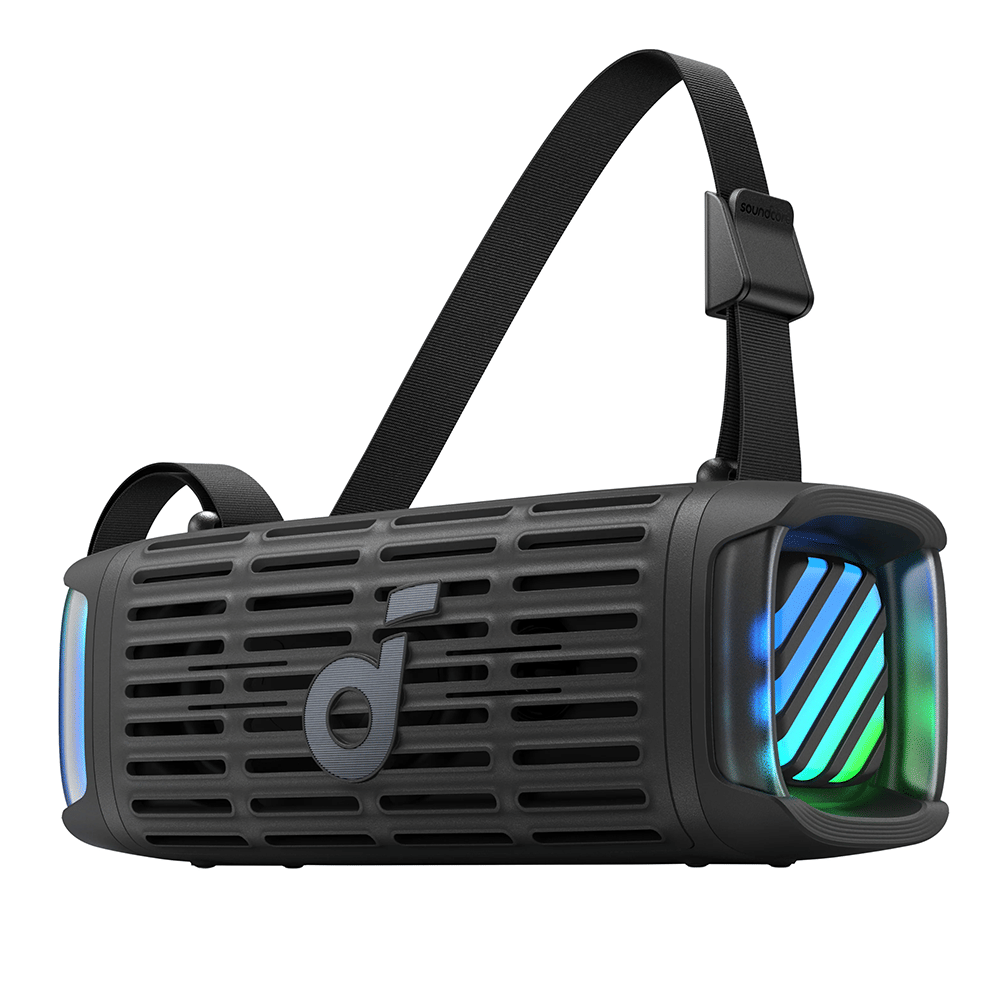 ลำโพงบลูทูธ SOUNDCORE BOOM 3I (D5100) 50W กันน้ำ IP68 ลอยน้ำได้ BASS UP 2.0 สีดำ_0
